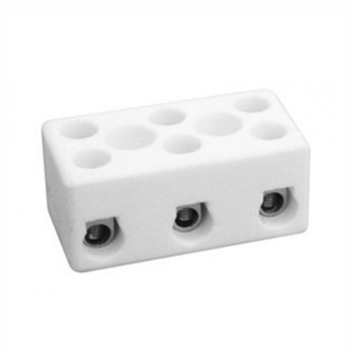 Regleta de conexión cerámica 16mm2  (Blister de 3 unidades **INDIVISIBLE**)