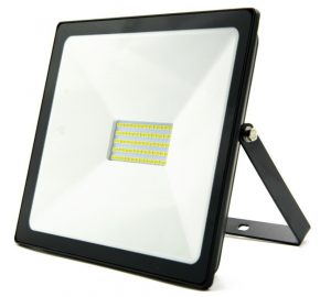 [GM00123] Foco de led negro plano 50 watios 110/220V 6400k