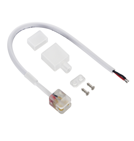 [GM00521] Connector kit for AC200-240V Single Color LED Strip Light / 10mm PCB / W12*H4.5mm
